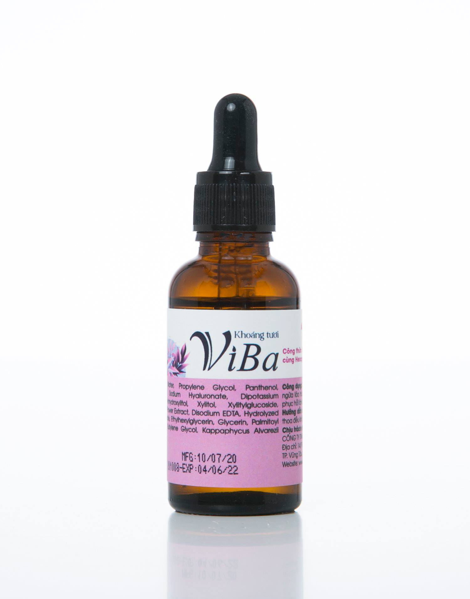 Serum Viba - Serum dưỡng da trẻ hóa từ khoáng tươi VIba