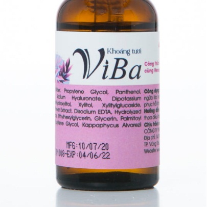 Serum Viba - Serum dưỡng da trẻ hóa từ khoáng tươi VIba